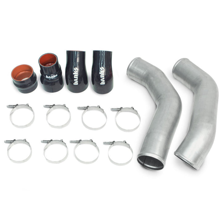 Banks Power 13-18 Ram 6.7L Diesel Boost Tube System - Raw Tubes - Bull Strap