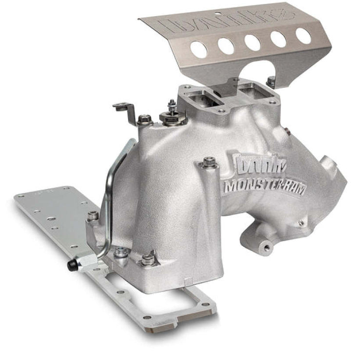 Banks Power 13-18 Ram 6.7L Monster-Ram Intake System Gen-2 w/Fuel Line - Natural w/Heater System - Bull Strap