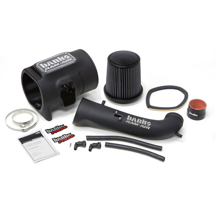 Banks Power 14-15 Chev/GMC-1500 15-SUV 5.3 & 6.2L Gas Ram-Air Intake System - Dry Filter - Bull Strap