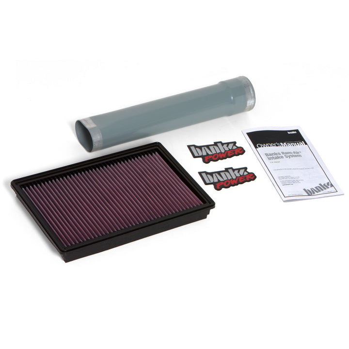 Banks Power 14-15 Ram 1500 3.0L EcoDiesel Ram-Air Intake System w/ Silencer Delete Tube - Bull Strap
