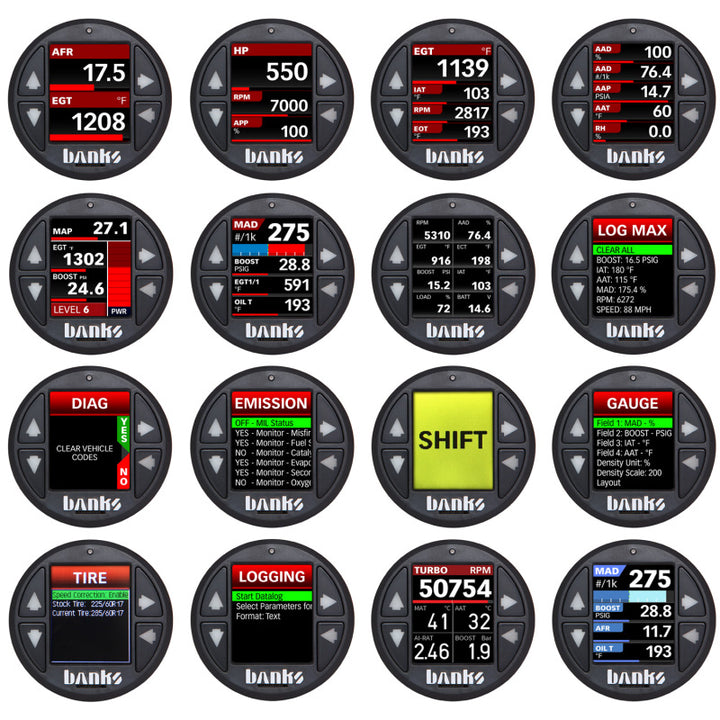 Banks Power 14-18 Jeep Grand Cherokee / Ram 1500 3.0L EcoDiesel Derringer Tuner (Gen 2) w/ iDash 1.8 - Bull Strap