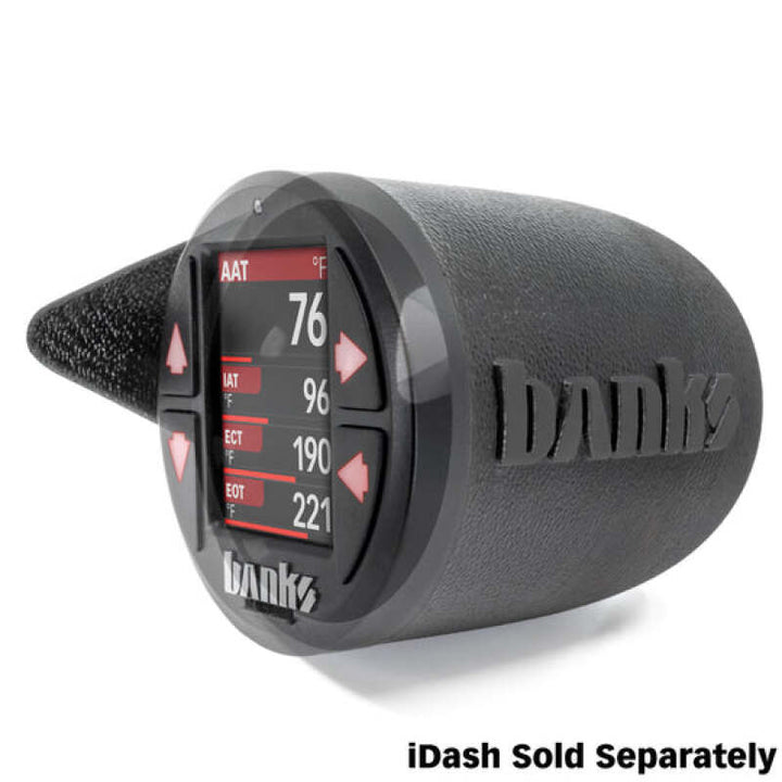 Banks Power 15-19 Chevy/GMC 2500/3500 iDash Stealth Pod Mount - Single Gauge - Bull Strap