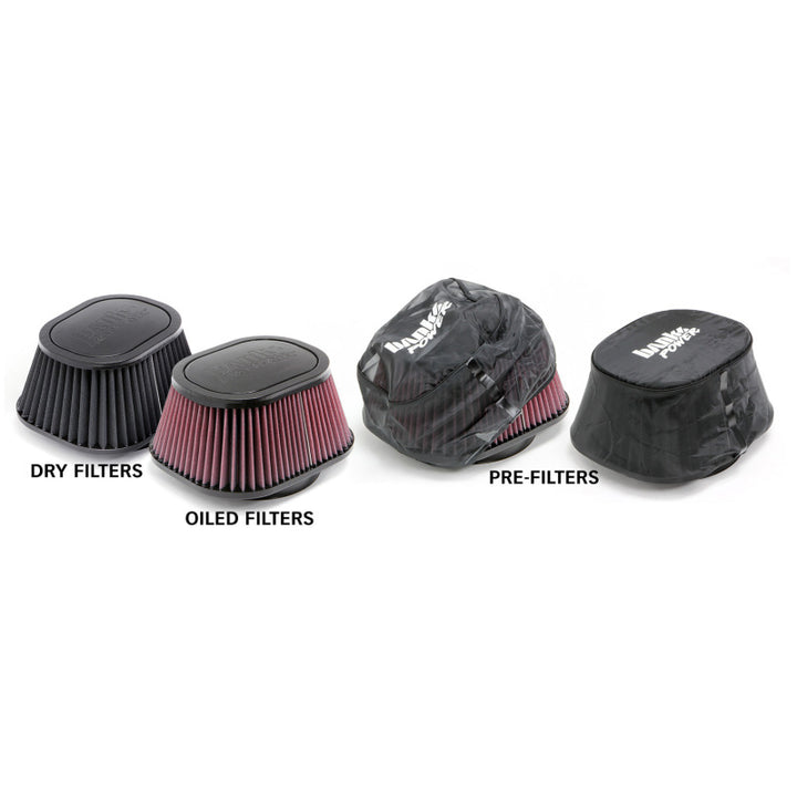 Banks Power 15 Chevy 6.6L LML Ram-Air Intake System - Dry Filter - Bull Strap