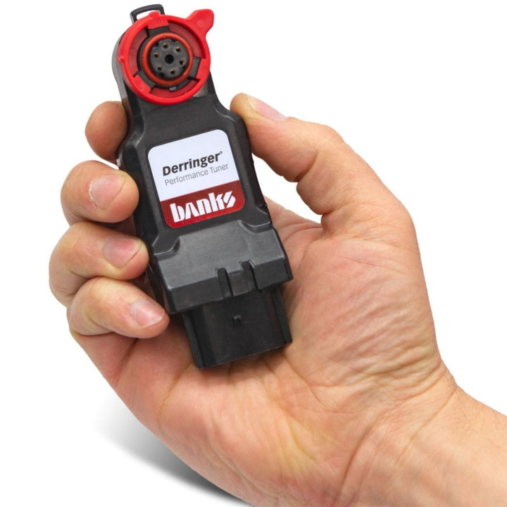 Banks Power 17-19 Ford F250/F350 6.7L Power Stroke Derringer Tuner (Gen 2) w/ Super Gauge - Bull Strap