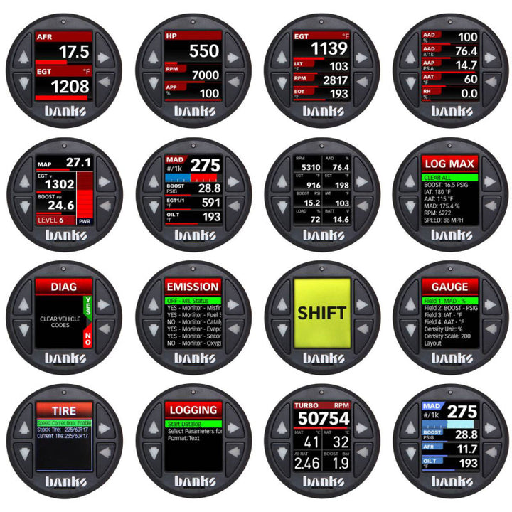 Banks Power 17-19 Ford F250/F350 6.7L PowerStroke Derringer Tuner (Gen 2) w/ 1.8 iDash DataMonster - Bull Strap