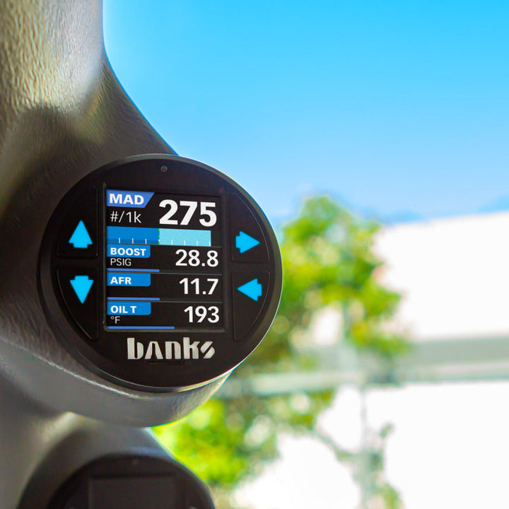 Banks Power 17-19 Ford F250/F350 6.7L PowerStroke Derringer Tuner (Gen 2) w/ 1.8 iDash DataMonster - Bull Strap