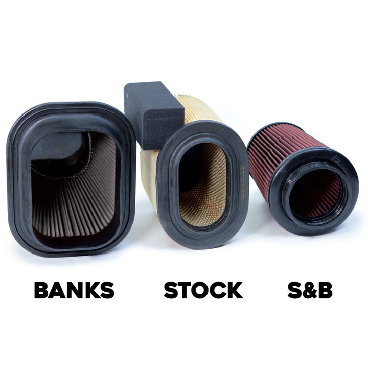 Banks Power 17-19 Ford F250/F350/F450 6.7L Ram-Air Intake System - Dry Filter - Bull Strap