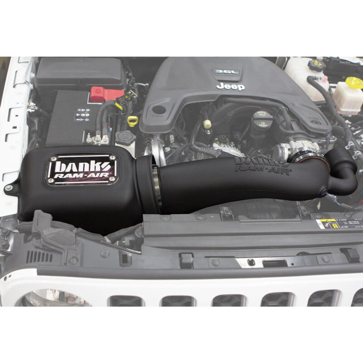 Banks Power 18-20 Jeep 3.6L Wrangler (JL) Ram-Air Intake System - Bull Strap