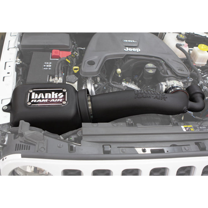 Banks Power 18-20 Jeep 3.6L Wrangler (JL) Ram-Air Intake System - Bull Strap