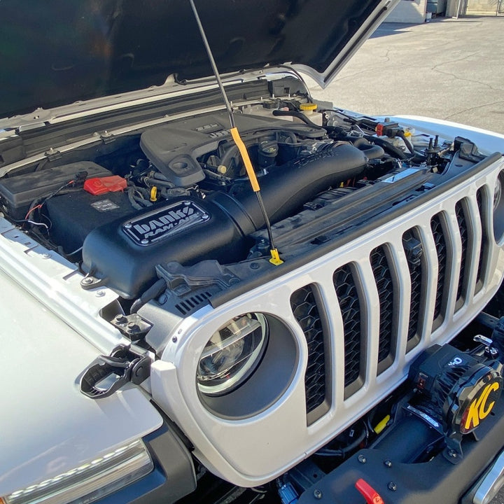 Banks Power 18-20 Jeep 3.6L Wrangler (JL) Ram-Air Intake System - Dry Filter - Bull Strap