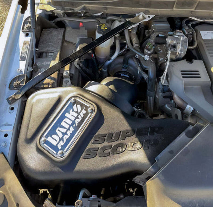 Banks Power 19-21 Dodge Ram 6.7L Ram-Air Intake System - Dry Filter - Bull Strap