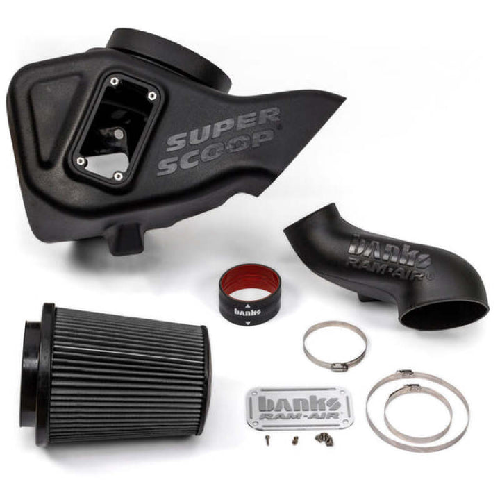 Banks Power 19-21 Dodge Ram 6.7L Ram-Air Intake System - Dry Filter - Bull Strap