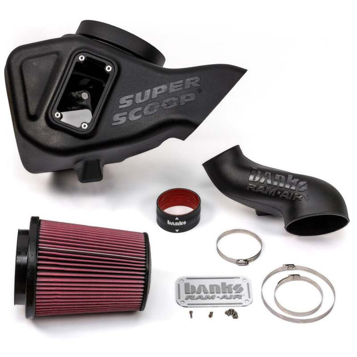 Banks Power 19-21 Dodge Ram 6.7L Ram-Air Intake System - Oiled Filter - Bull Strap