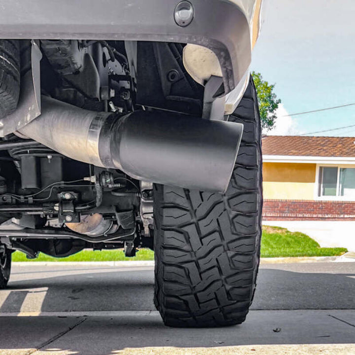 Banks Power 19-23 Dodge RAM 6.7L 5.0in Monster Exhaust w/ SideKick Black Tip - Bull Strap