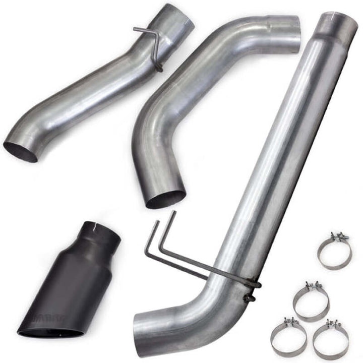 Banks Power 19-23 Dodge RAM 6.7L 5.0in Monster Exhaust w/ SideKick Black Tip - Bull Strap
