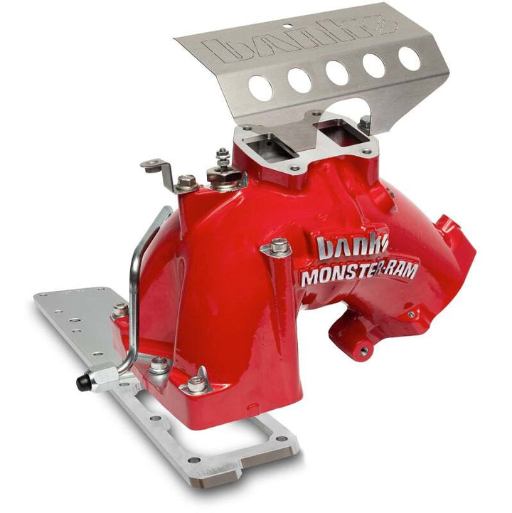 Banks Power 19-24 Ram 2500/3500 6.7L Diesel Monster-Ram Intake System - Red - Bull Strap