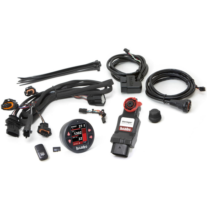 Banks Power 20-21 Ram 1500 3.0L Eco Derringer (Gen 2) w/ iDash 1.8 DataMonster - Bull Strap
