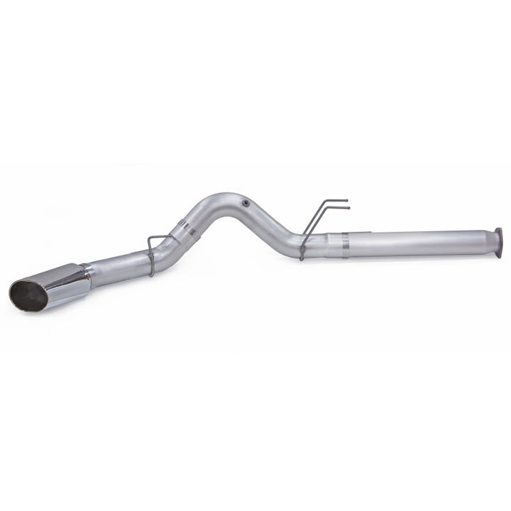 Banks Power 2017 Ford 6.7L 5in Monster Exhaust System - Single Exhaust w/ Chrome Tip - Bull Strap