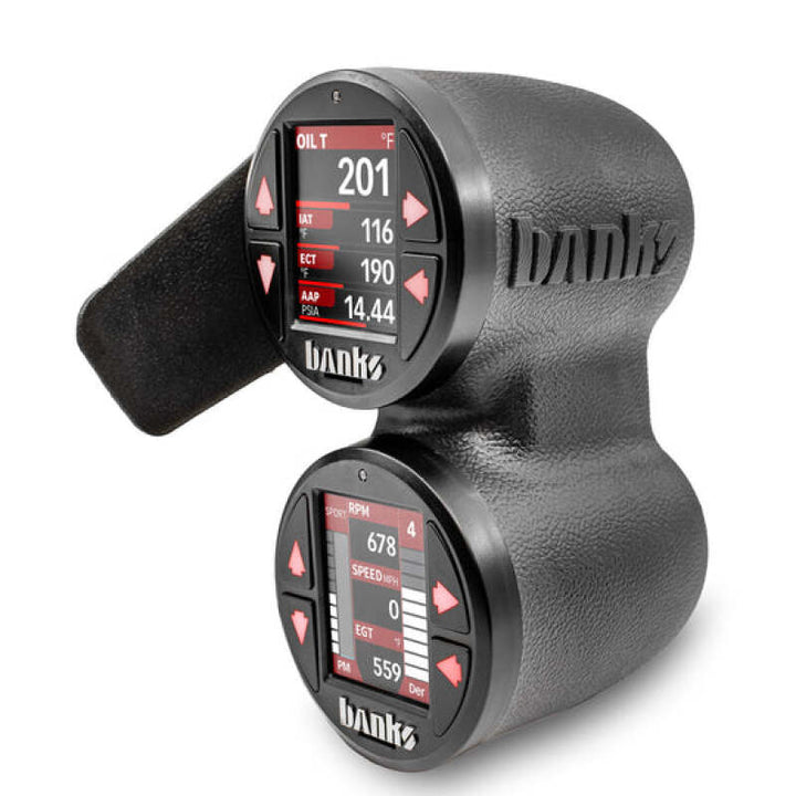 Banks Power 2022+ GM - iDash Stealth Dual Gauge Pod Kit - Bull Strap