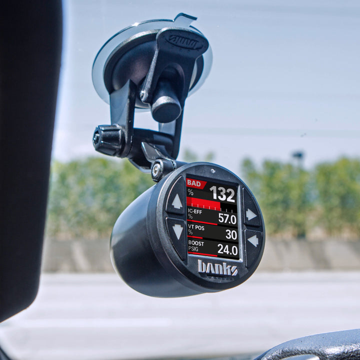Banks Power 52mm Single Gauge Pod Kit w/ Sticky Base - Bull Strap