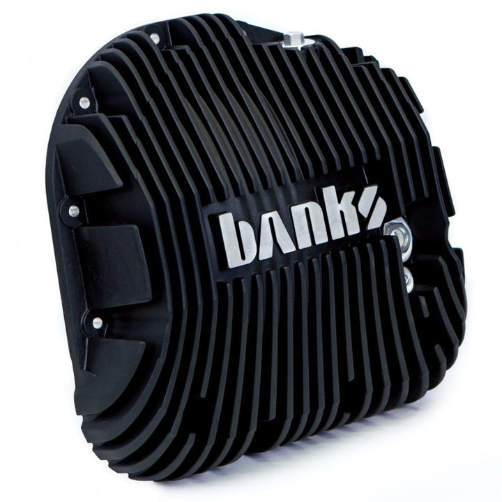 Banks Power 85-19 Ford F250/ F350 10.25in 12 Bolt Black-Ops Differential Cover Kit - Bull Strap