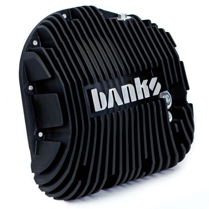 Banks Power 85-19 Ford F250/ F350 10.25in 12 Bolt Black-Ops Differential Cover Kit - Bull Strap