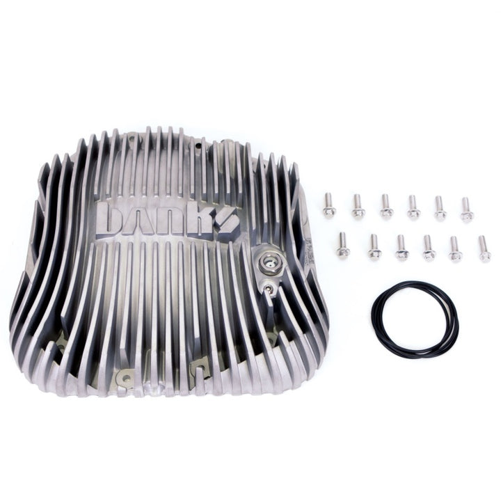 Banks Power 85-19 Ford F250/ F350 10.25in 12 Bolt Natural Differential Cover Kit - Bull Strap