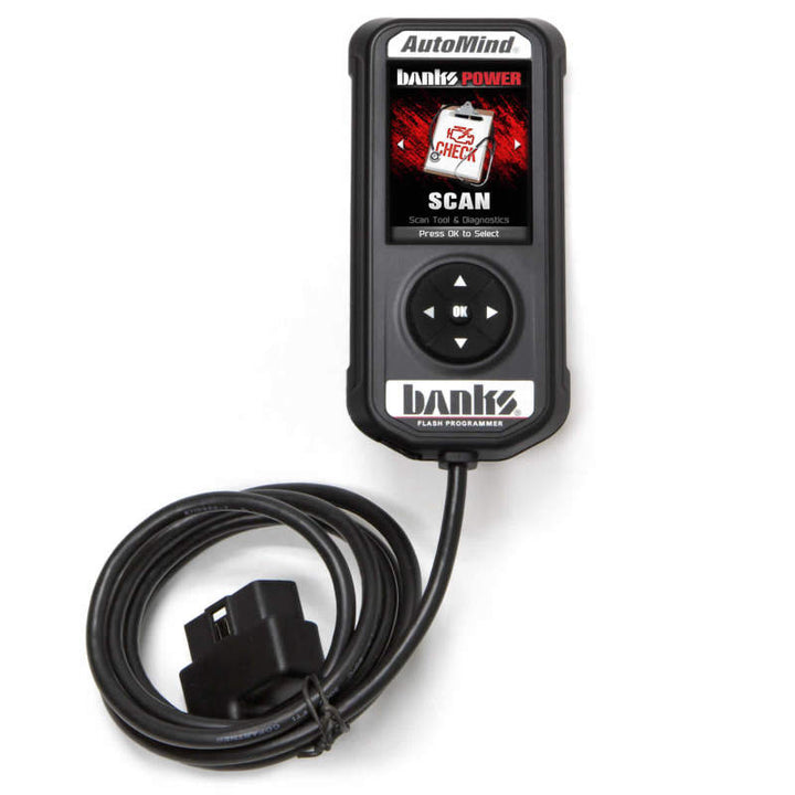 Banks Power 98-12 Dodge Diesel/98-13 Gas / 98-14 Jeep AutoMind Programmer - Hand Held - Bull Strap