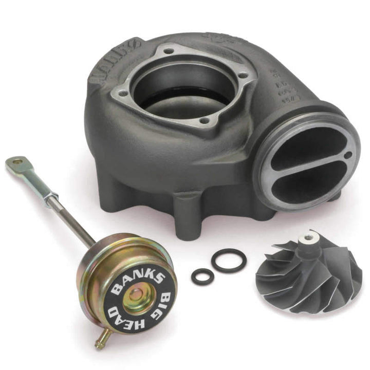Banks Power 99.5-03 Ford 7.3L Turbo Upgrade Kit - Big-Head / Comp Wheel / Quick Turbo - Bull Strap