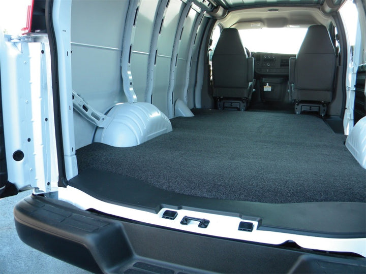 BedRug 96-16 Chevy Express/GMC Savana VanRug - Maxi Ext - Bull Strap