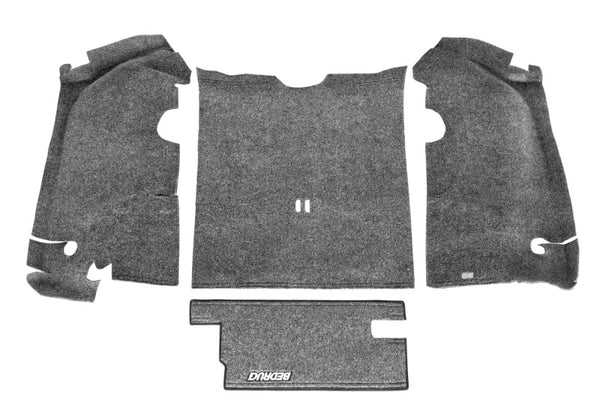 BedRug 97-06 Jeep TJ Rear Cargo Kit (Incl Tailgate) - Bull Strap