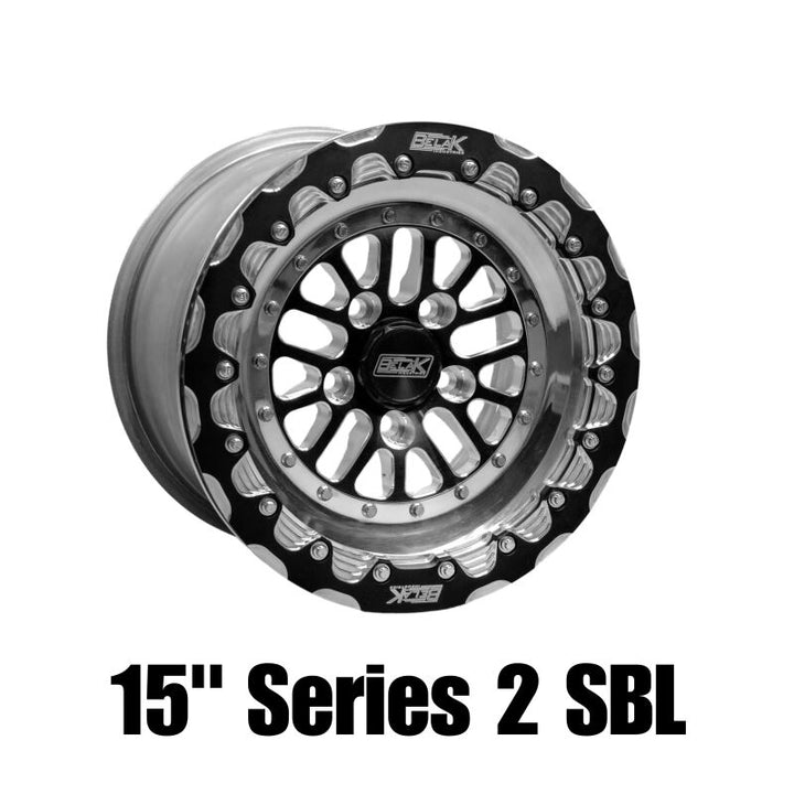 Belak 15x9 / 6in BS / 5x114.3 BP / High Pad / Series 2 Wheel - Single Beadlock - Bull Strap