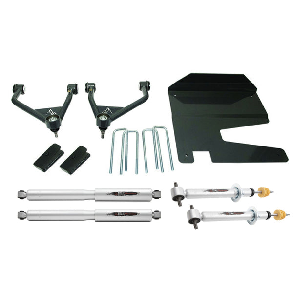 Belltech 19-20 Chevrolet Silverado / GMC Sierra 1500 4WD 4in Suspension Lift Kit w/ Shocks - Bull Strap