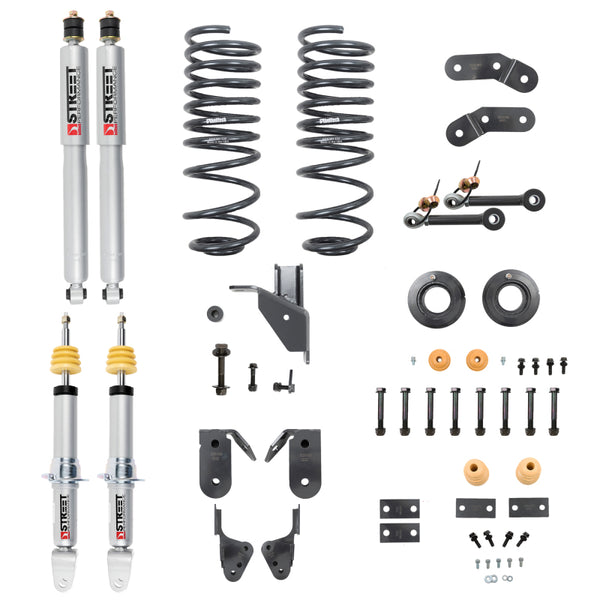 Belltech 2019+ Ram 1500 2WD/4WD 1in to 3in Front 3in to 4in Rear - Bull Strap