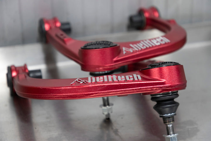 Belltech 2021+ Ford Bronco 4WD (w/o Sasquatch PKG) Forged Control Arm Kit - Bull Strap