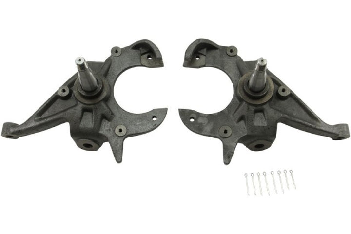Belltech DROP SPINDLE SET 82-97 S-10/15 82-03 SBLAZER - Bull Strap