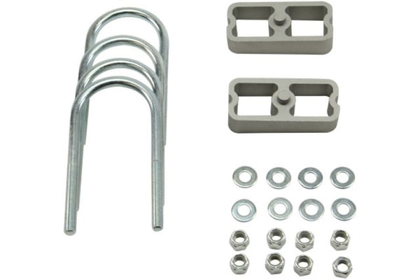 Belltech LOWERING BLOCK KIT 1inch WITH 2 DEGREE ANGLE - Bull Strap