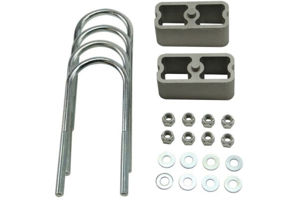 Belltech LOWERING BLOCK KIT 2inch WITH 2 DEGREE ANGLE - Bull Strap
