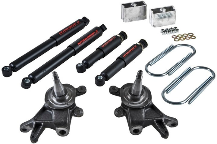 Belltech LOWERING KIT WITH ND2 SHOCKS - Bull Strap