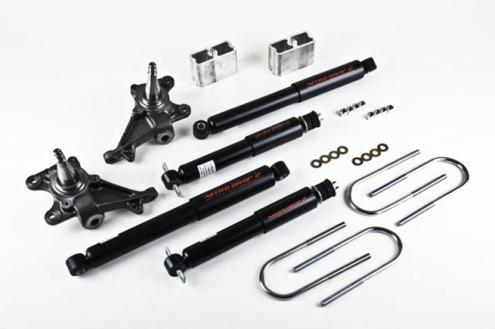 Belltech LOWERING KIT WITH ND2 SHOCKS - Bull Strap