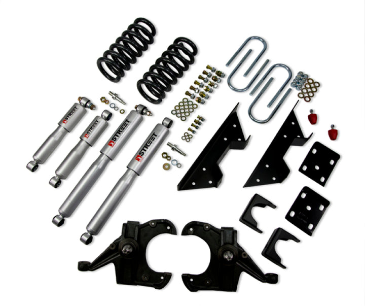 Belltech LOWERING KIT WITH SP SHOCKS - Bull Strap