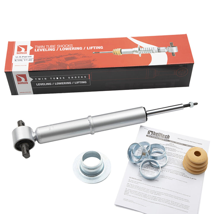 Belltech Lowering Strut 2019 Chevrolet Silverado 0in to - 2in - Bull Strap