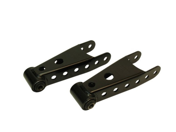 Belltech SHACKLE KIT 01-08 GM HD 1500-2500-3500 3inch - Bull Strap