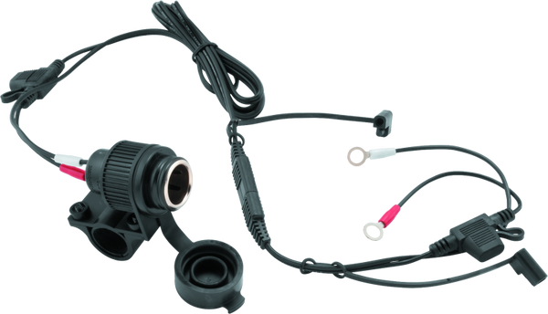 BikeMaster 12V Power Adapter w/ Mount - Bull Strap