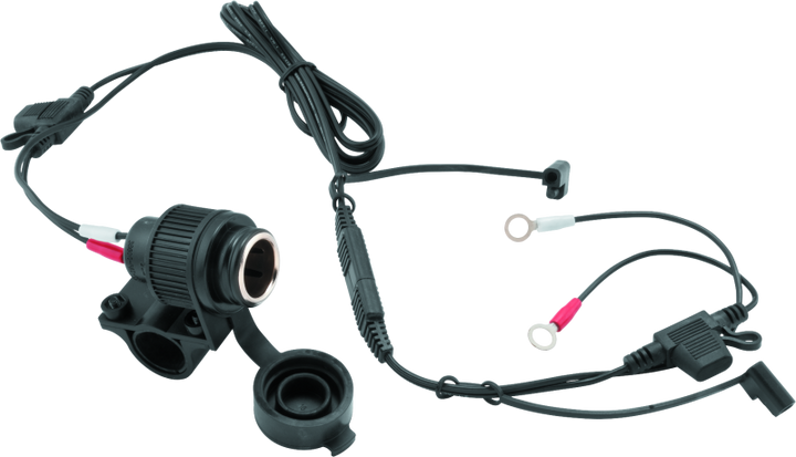 BikeMaster 12V Power Adapter w/ Mount - Bull Strap