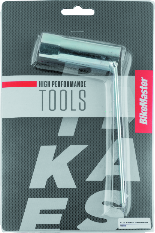 BikeMaster 13/16in Spark Plug Wrench - Standard Profile 6-pt - Bull Strap