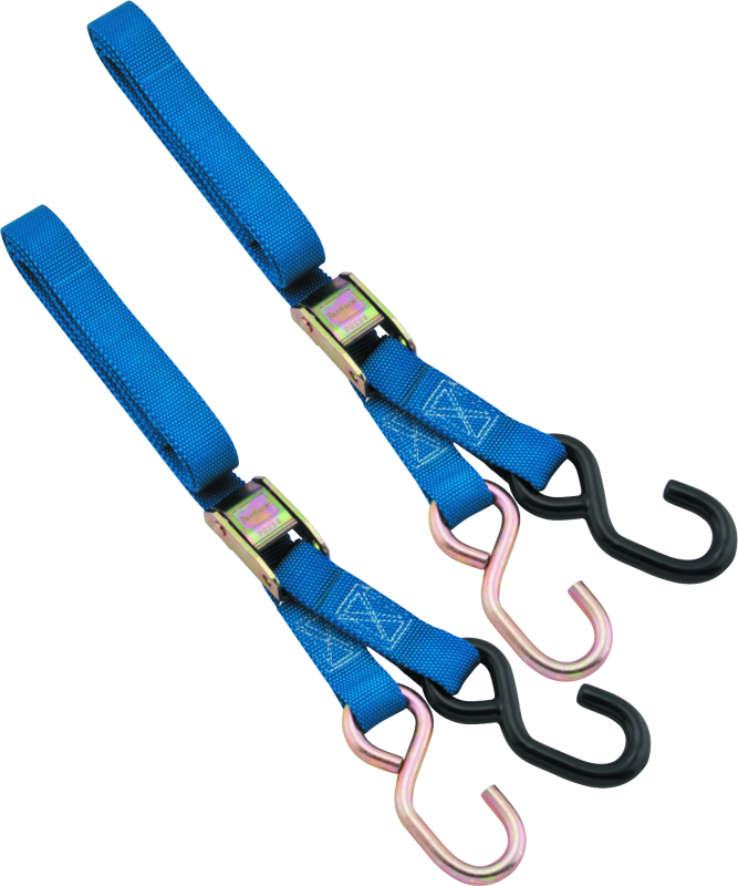 BikeMaster 1x72in Tiedown 20pc Carton - Blue - Bull Strap