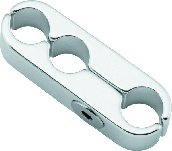 BikeMaster 3 Lines Cable Clamp - Black - Bull Strap