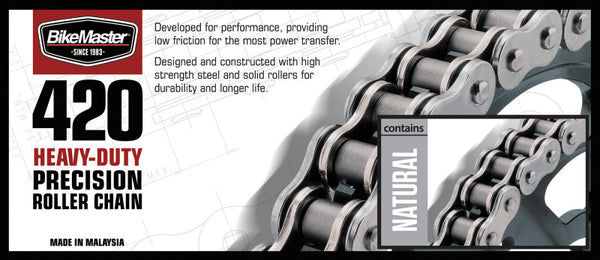 BikeMaster 420Hx100 Chain - Bull Strap