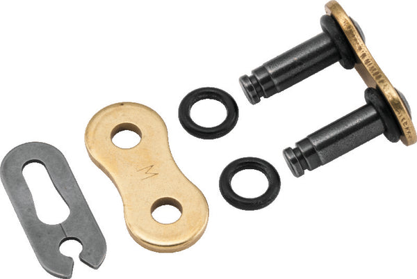 BikeMaster 520 BMOR O-Ring Clip Link - Gold - Bull Strap